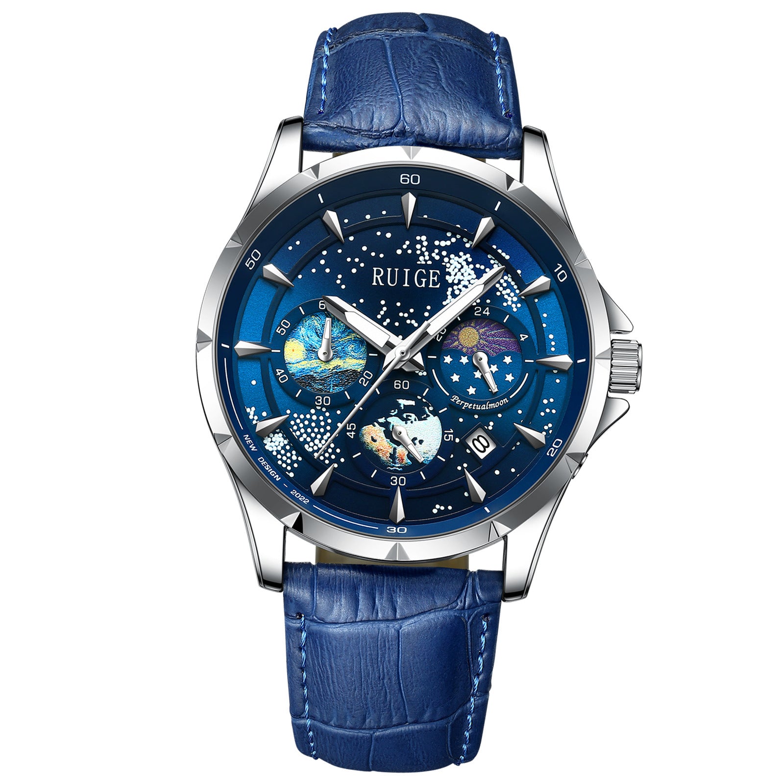 Star Sea Quartz Luminous Waterproof Men's Watch