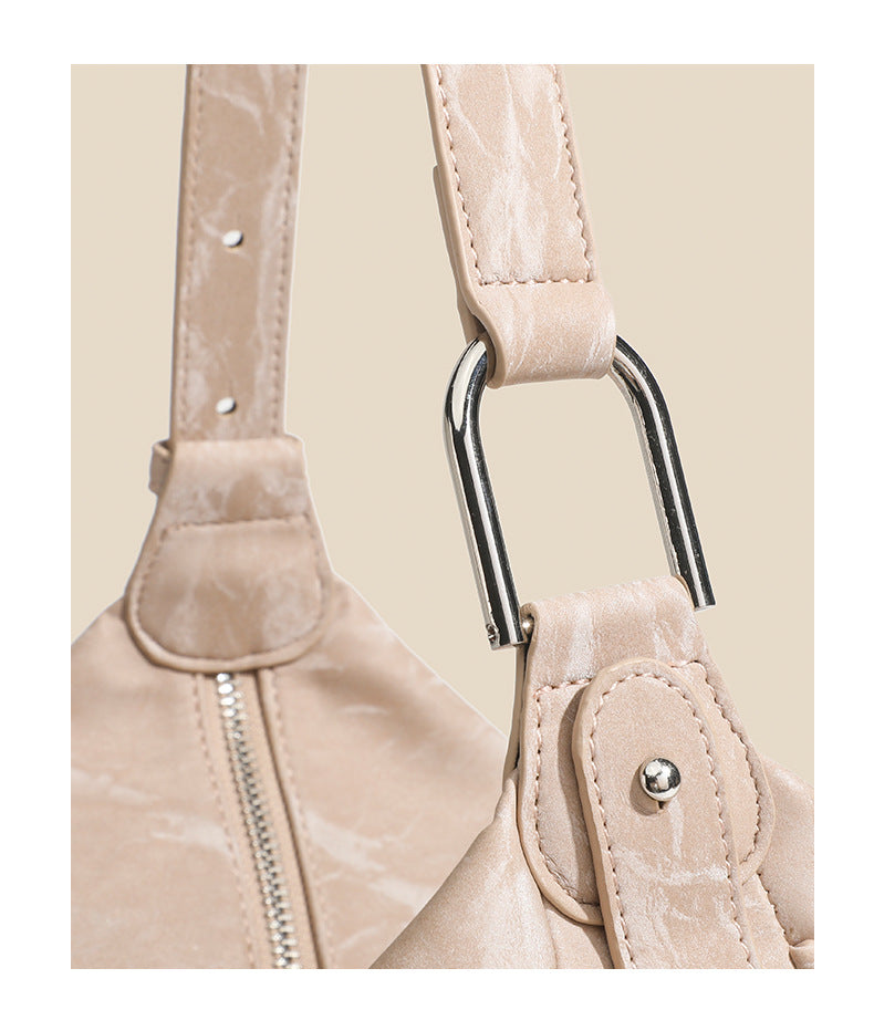 woman Soft Texture Underarm Bag