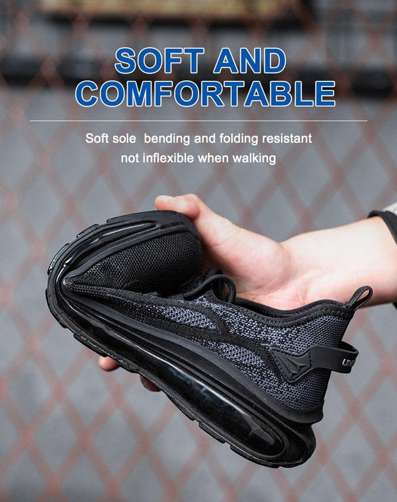 Lightweight Breathable Steel Toe Cap Safety Shoes Footwear