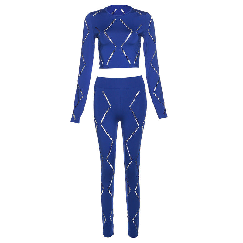 Women Tight High Waist Casual Sports Suit Pants