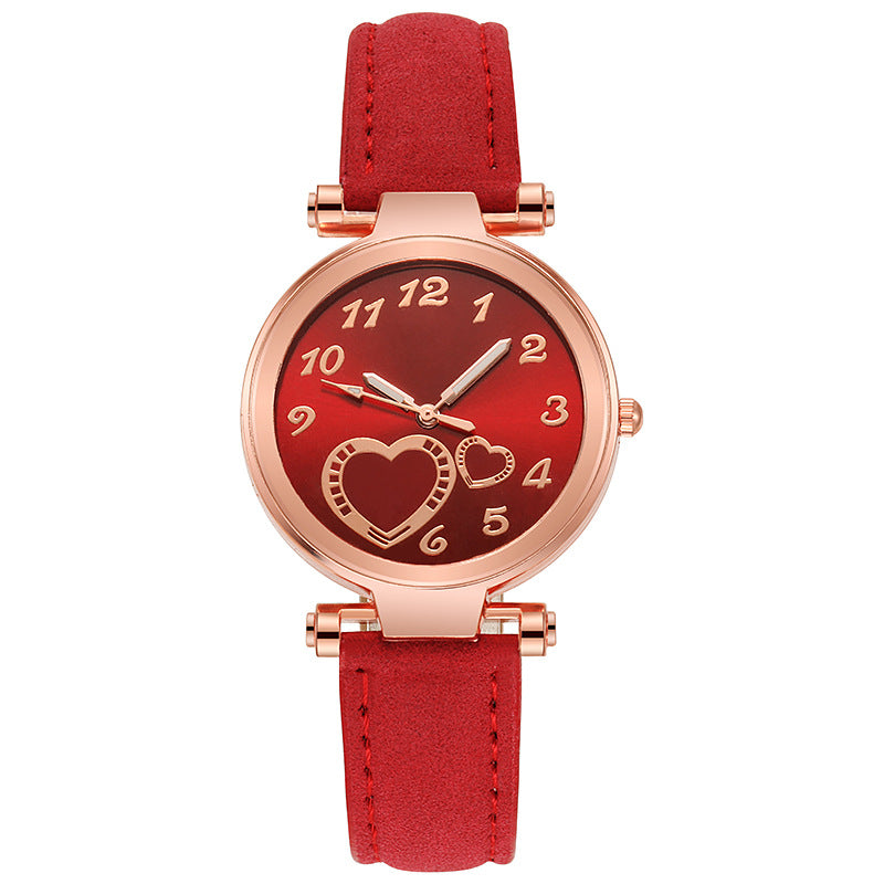 Women Retro Love Watch