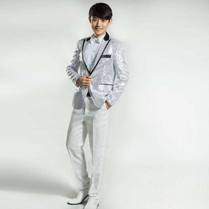 Men's Suits With Sequins