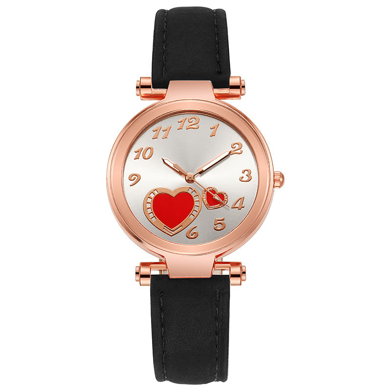 Women Retro Love Watch