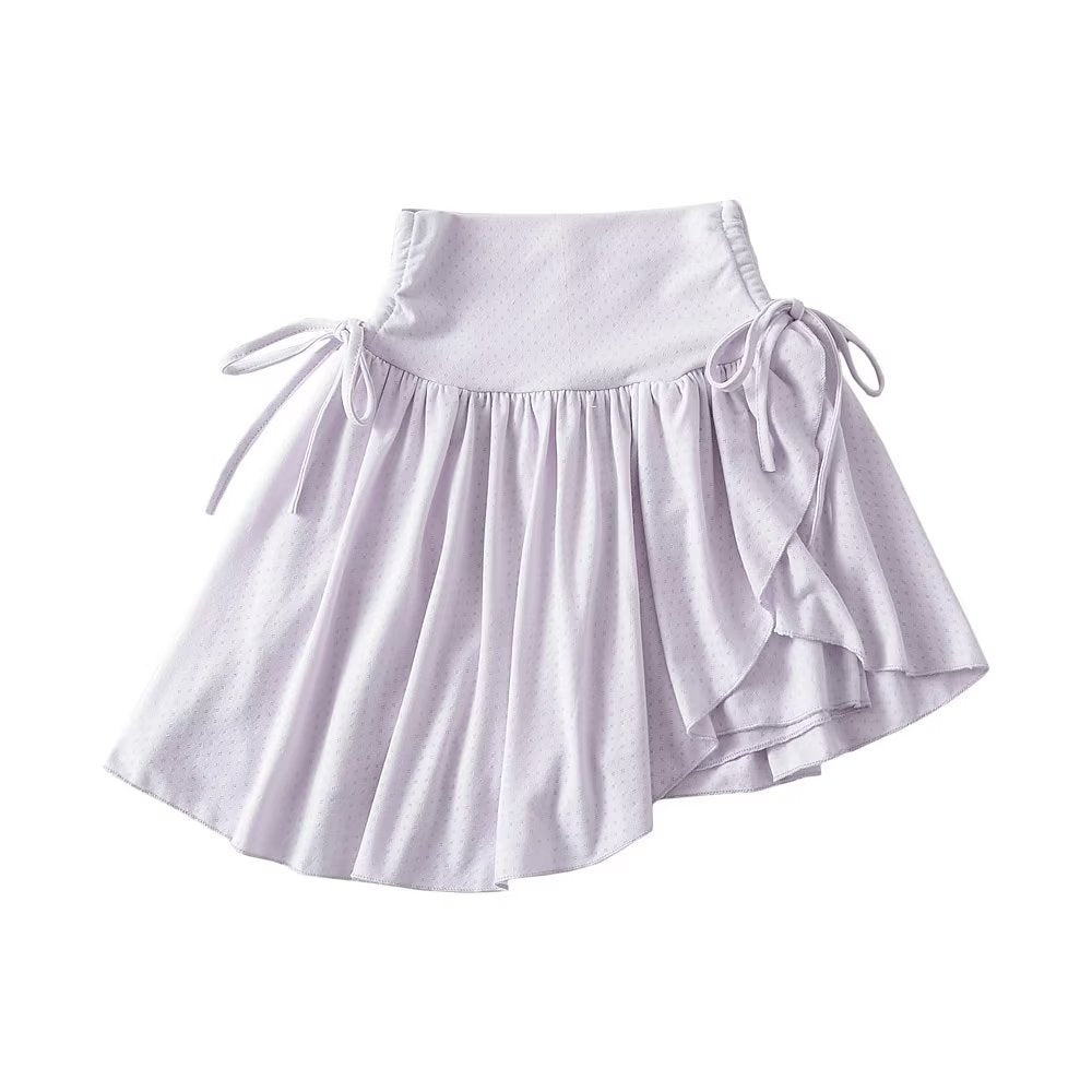 Sweet Bubble Skirt Women's Soft Drawstring