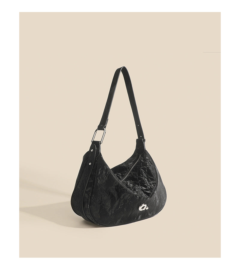 woman Soft Texture Underarm Bag