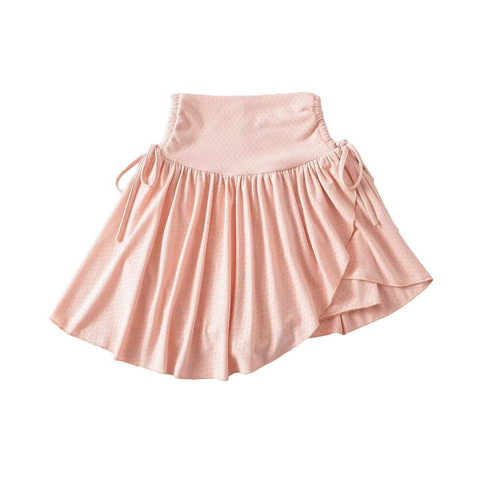 Sweet Bubble Skirt Women's Soft Drawstring