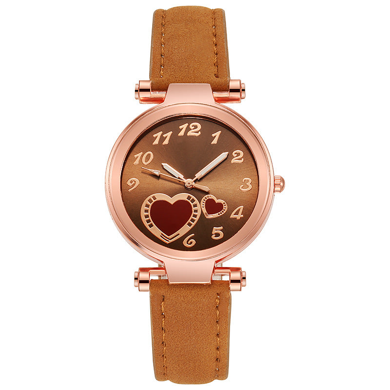 Women Retro Love Watch