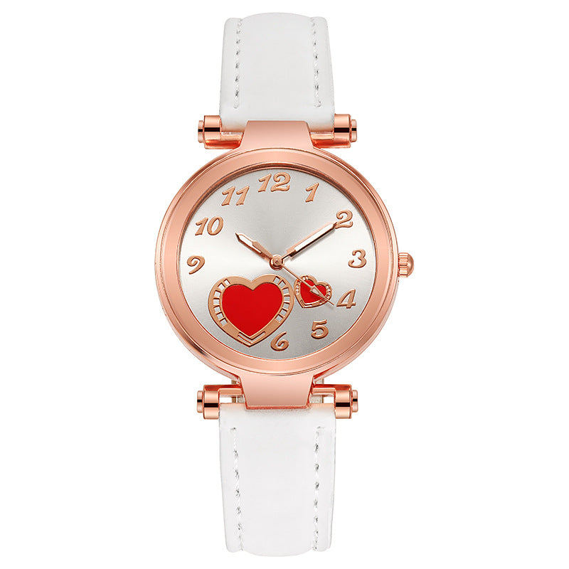 Women Retro Love Watch