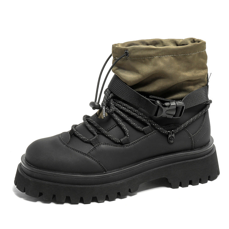 men Camping Mid Top Mountaineering Boots