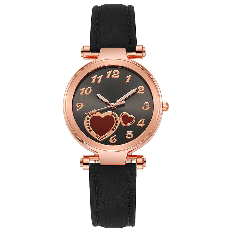 Women Retro Love Watch