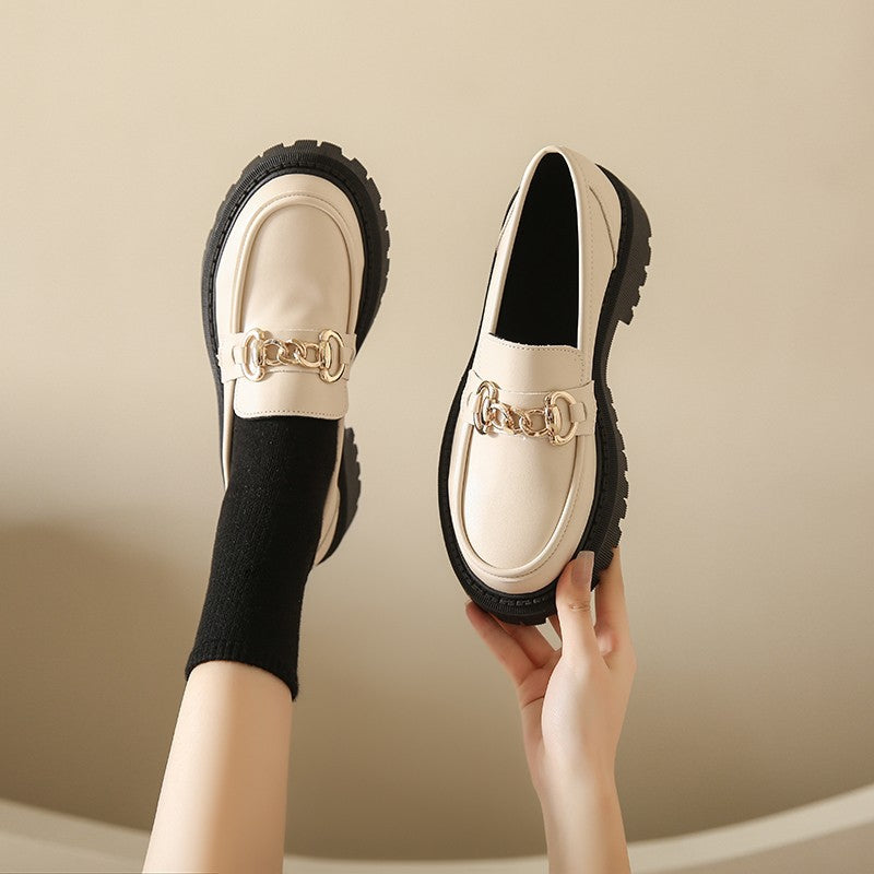 Women's Versatile Fashion Retro Loafers