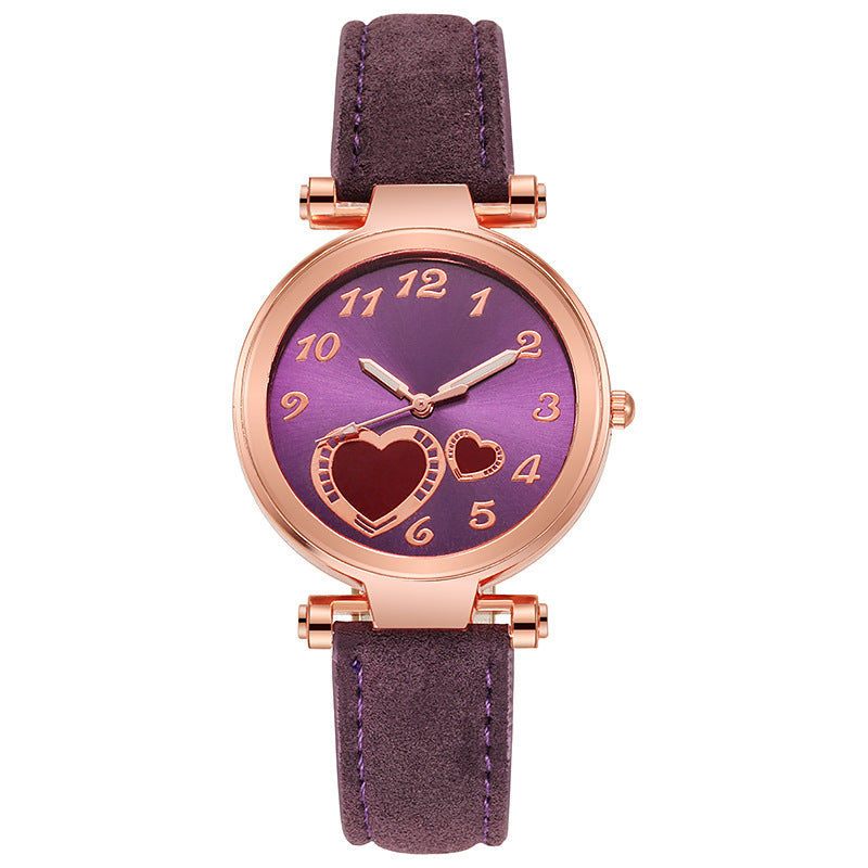 Women Retro Love Watch