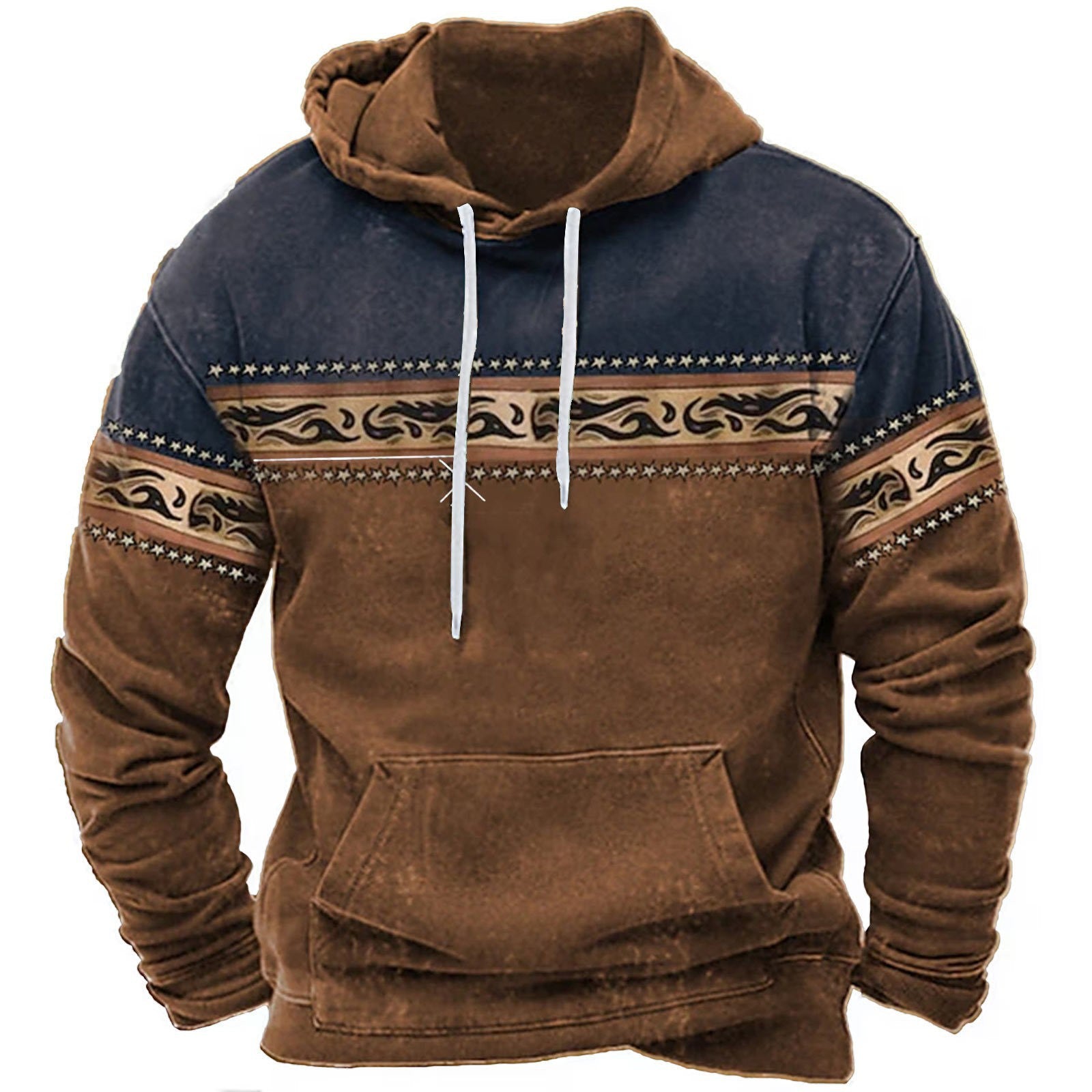 Men's Totem Plus Size 3D Hoodie