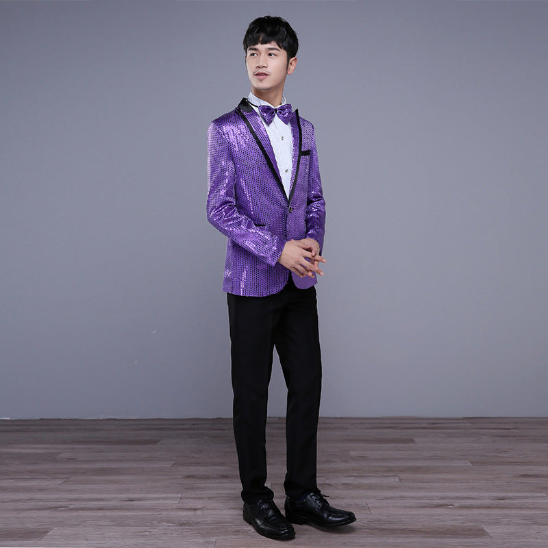 Men's Suits With Sequins