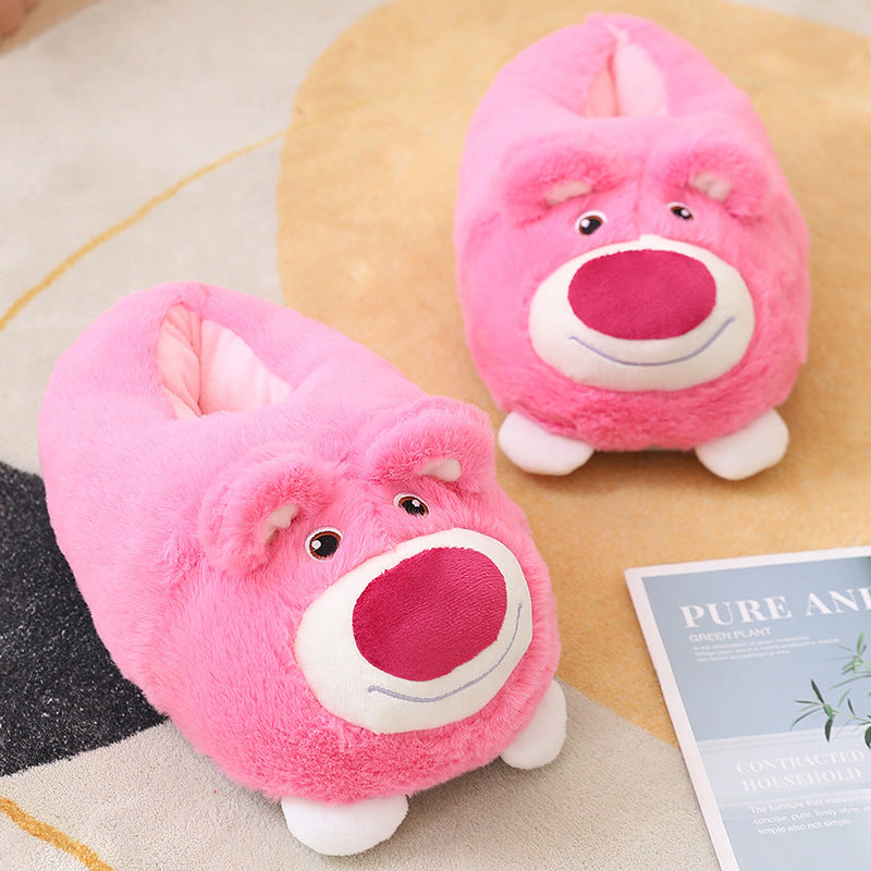 Women's Cartoon Fashion bedroom Plush Slippers