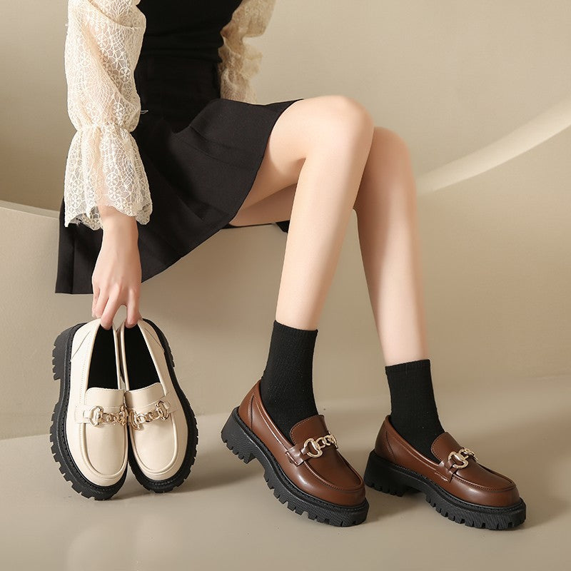 Women's Versatile Fashion Retro Loafers