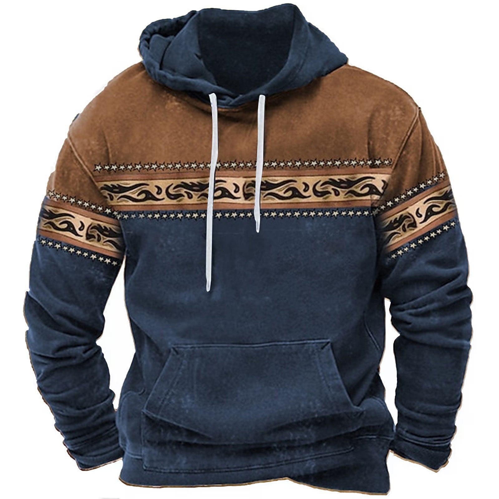 Men's Totem Plus Size 3D Hoodie